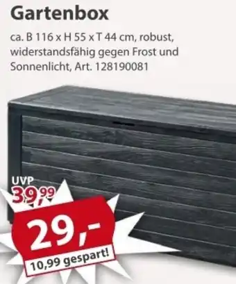 Sonderpreis Baumarkt Gartenbox Angebot