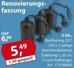 Sonderpreis Baumarkt Renovierungsfassung Angebot
