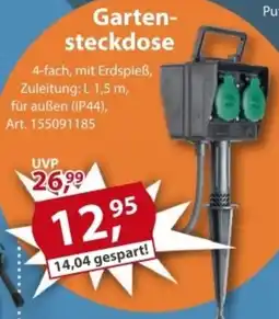 Sonderpreis Baumarkt Gartensteckdose Angebot