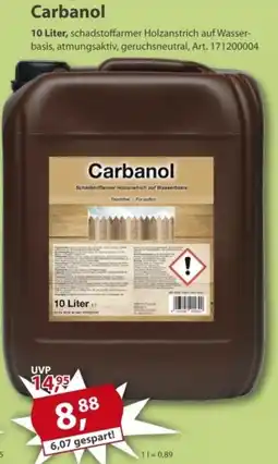 Sonderpreis Baumarkt Carbanol Angebot