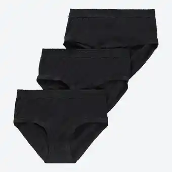 NKD Damen-Taillenslip aus reiner Baumwolle, 3er-Pack Angebot