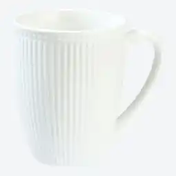 NKD Becher mit Rillen, ca. 9x5,6x11,3cm Angebot