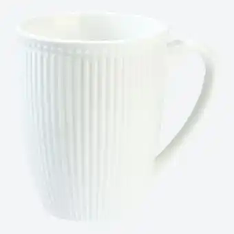 NKD Becher mit Rillen, ca. 9x5,6x11,3cm Angebot