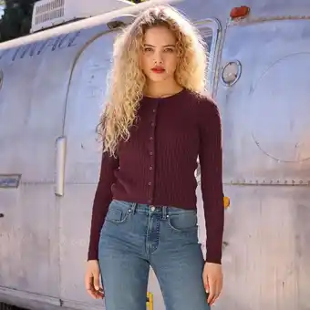 NKD Damen-Strickjacke mit Knopfleiste Angebot
