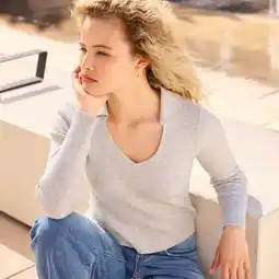 NKD Damen-Feinstrickpullover mit Kragen Angebot