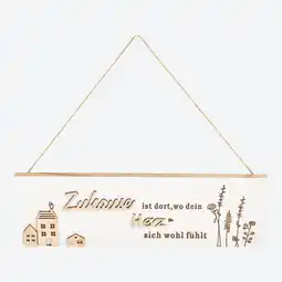 NKD Wanddeko-Schild mit Sprüchen, ca. 30x1x10cm Angebot