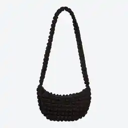 NKD Seersucker Damen-Handtasche mit Halbmond-Form Angebot