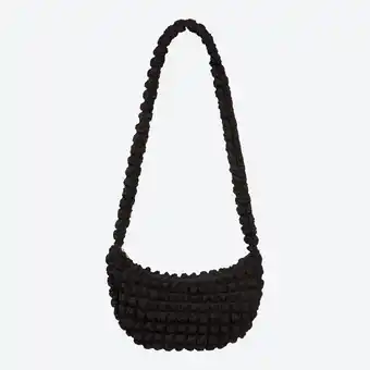 NKD Seersucker Damen-Handtasche mit Halbmond-Form Angebot