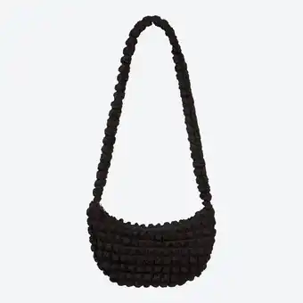 NKD Seersucker Damen-Handtasche mit Halbmond-Form Angebot