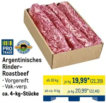 METRO Argentinisches Rinder Roastbeef Angebot