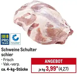 METRO Schweine Schulter schier Angebot