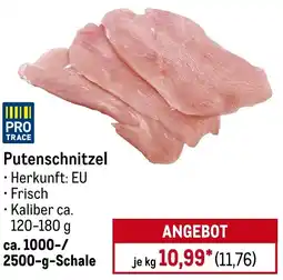 METRO Putenschnitzel Angebot