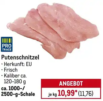 METRO Putenschnitzel Angebot