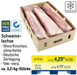 METRO Schweinelachse Angebot