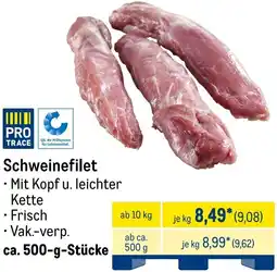 METRO Schweinefilet Angebot