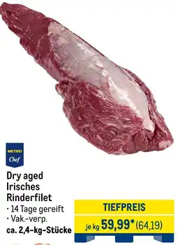 METRO METRO Chef Dry aged Irisches Rinderfilet Angebot