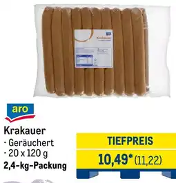 METRO aro Krakauer Angebot