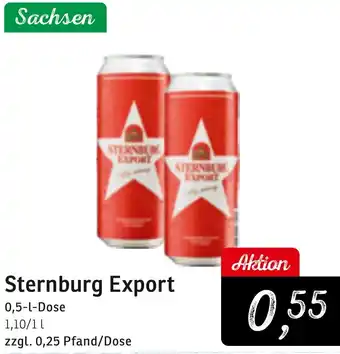 KONSUM Sternburg Export Angebot