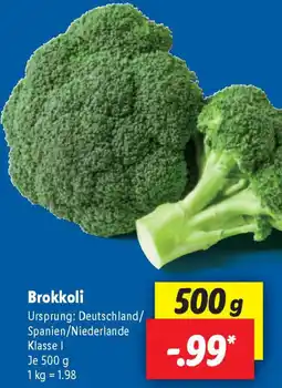 Lidl Brokkoli Angebot