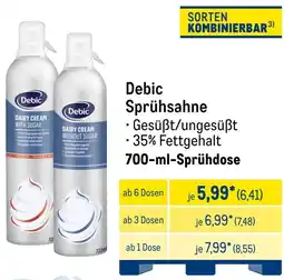 METRO Debic Sprühsahne Angebot