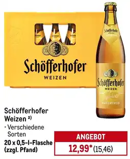 METRO Schöfferhofer Weizen Angebot
