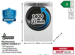 METRO HOOVER Waschautomat H5WPB4 47AMBC8-S Angebot