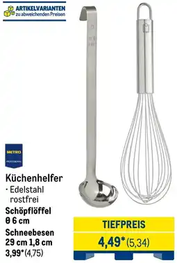 METRO METRO PROFESSIONAL Küchenhelfer Angebot