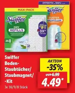Lidl Swiffer Boden-Staubtücher/Staubmagnet/-Kit Angebot