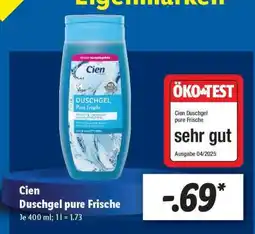 Lidl Cien Duschgel pure Frische Angebot