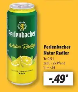 Lidl Perlenbacher Natur Radler Angebot