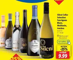 Lidl Sileni Cellar Selection Sauvignon Blanc, Weißwein, trocken Angebot