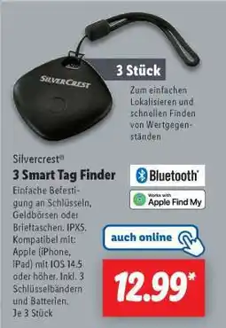Lidl Silvercrest 3 Smart Tag Finder Angebot