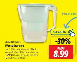 Lidl LIVARNO home Wasserkaraffe Angebot