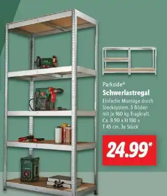 Lidl PARKSIDE Schwerlastregal Angebot