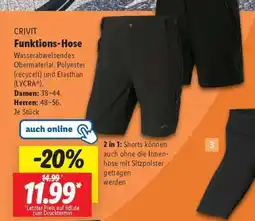 Lidl CRIVIT Funktions-Hose Angebot