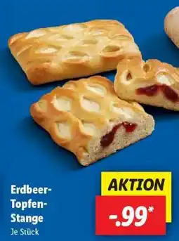 Lidl Erdbeer-Topfen-Stange Angebot