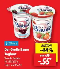 Lidl Der Große Bauer Joghurt Angebot