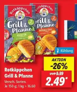 Lidl Rotkäppchen Grill & Pfanne Angebot