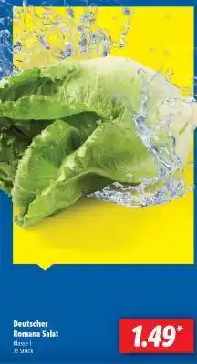 Lidl Deutscher Romana Salat Angebot