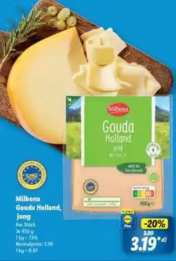Lidl Milbona Gouda Holland, jung Angebot