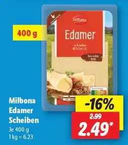 Lidl Milbona Edamer Scheiben Angebot