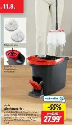 Lidl Vileda Wischmopp-Set Angebot