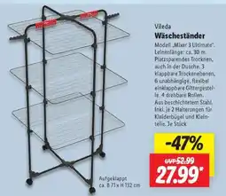 Lidl Vileda Wäscheständer Angebot