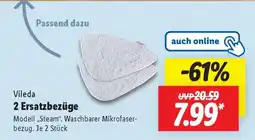 Lidl Vileda 2 Ersatzbezüge Angebot