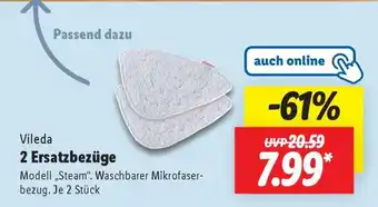 Lidl Vileda 2 Ersatzbezüge Angebot