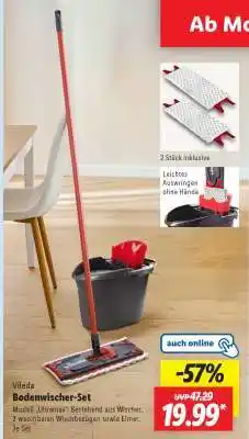 Lidl Bodenwischer-Set Angebot