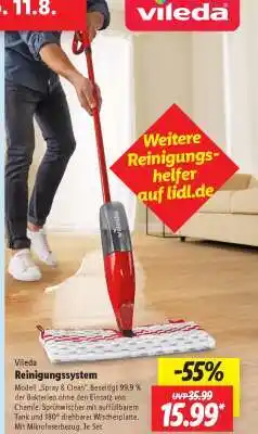 Lidl Vileda Reinigungssystem Angebot