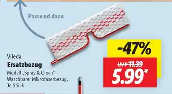Lidl Vileda Ersatzbezug Angebot