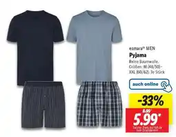 Lidl esmara MEN Pyjama Angebot