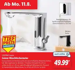 Lidl LIVARNO home Sensor-Waschtischarmatur Angebot